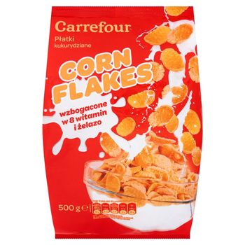 Carrefour Płatki kukurydziane 500 g