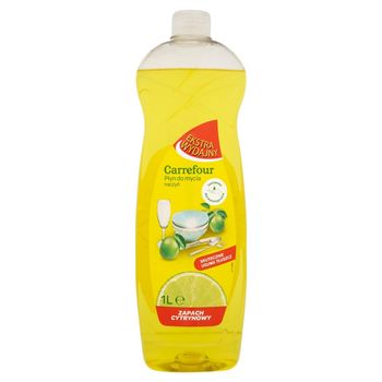 Carrefour Płyn do mycia naczyń zapach cytrynowy 1 l