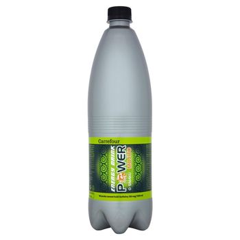 Carrefour Power Napój energetyzujący gazowany o smaku mojito 1 l