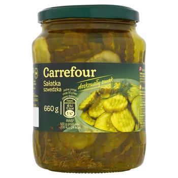 Carrefour Sałatka szwedzka 660 g