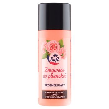 Carrefour Soft Zmywacz do paznokci regenerujący 100 ml