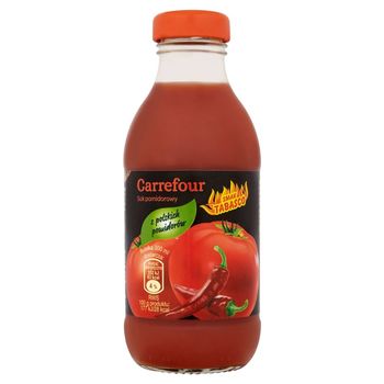 Carrefour Sok pomidorowy smak tabasco 300 ml