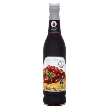 Carrefour Syrop o smaku wiśniowym 440 ml