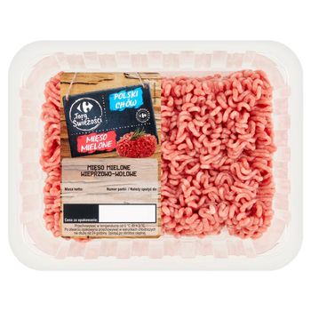 Carrefour Targ Świeżości Mięso mielone wieprzowo-wołowe 400 g
