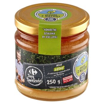 Carrefour Targ Świeżości Miód leśny 250 g