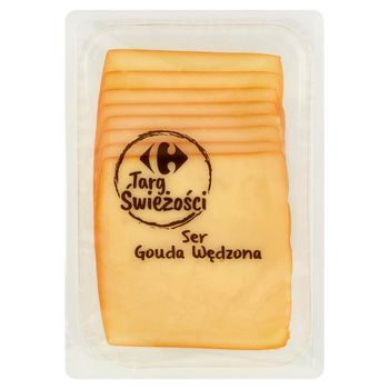 Carrefour Targ Świeżości Ser gouda wędzona 150 g