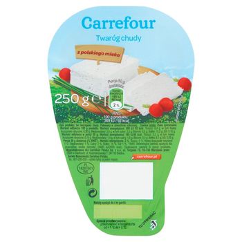 Carrefour Twaróg chudy 250 g
