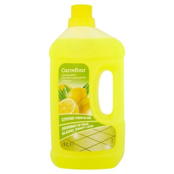 Carrefour Uniwersalny płyn do czyszczenia cytrynowy 1 l