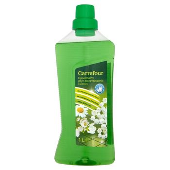 Carrefour Uniwersalny płyn do czyszczenia kwiatowy 1 l