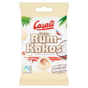 Casali Draże kokosowe z płynnym nadzieniem 100 g