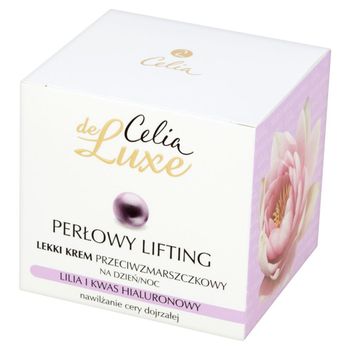 Celia de Luxe Perłowy Lifting Lekki krem przeciwzmarszczkowy na dzień i noc 50 ml