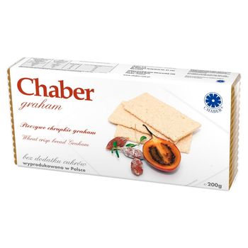 Chaber graham Pieczywo chrupkie graham bez dodatku cukrów 200 g
