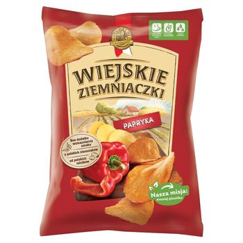CHIPSY WIEJSKIE ZIEM.130g PAPRYKA