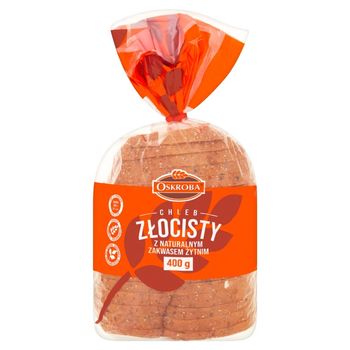 CHLEB ZŁOCISTY KROJONY 400g