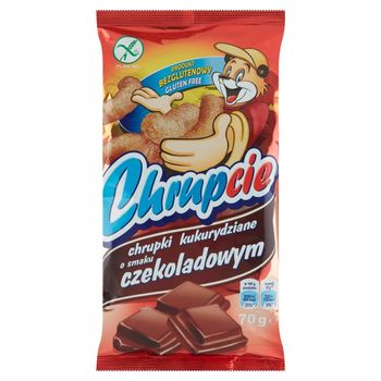 Chrupcie Chrupki kukurydziane o smaku czekoladowym 70 g