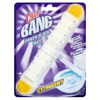 Cillit Bang Power Block Max Cytrusowy Kostka do toalet 43 g