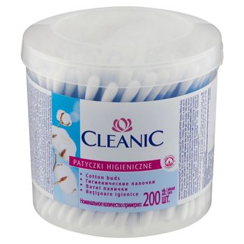 Cleanic Patyczki higieniczne 200 sztuk