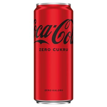Coca-Cola zero Napój gazowany 330 ml