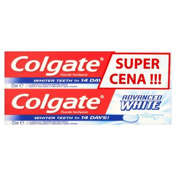 Colgate Advanced White Pasta do zębów 2 x 125 ml