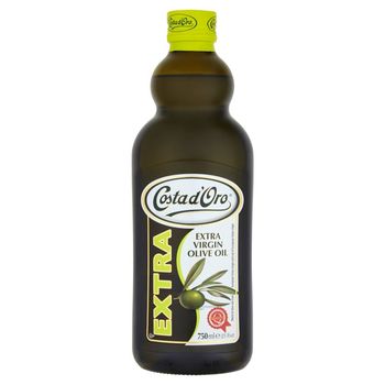 Costa d'Oro Extra Oliwa z oliwek najwyższej jakości z pierwszego tłoczenia 750 ml