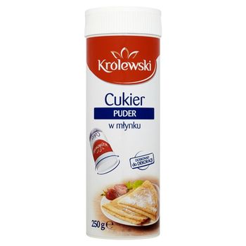 Cukier Królewski Cukier puder w młynku 250 g