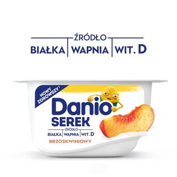 Danio Serek brzoskwiniowy 130 g
