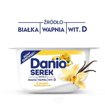 Danio Serek o smaku waniliowym 130 g 