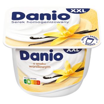 Danio XXL Serek homogenizowany o smaku waniliowym 220 g