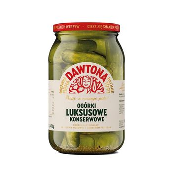 Dawtona Ogórki luksusowe konserwowe 900 g
