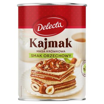 Delecta Kajmak masa krówkowa smak orzechowy 400 g