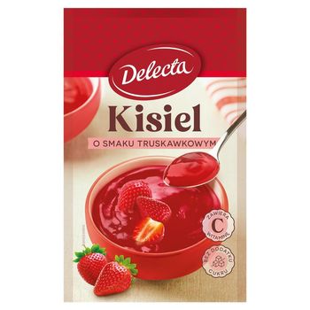 Delecta Kisiel o smaku truskawkowym 38 g