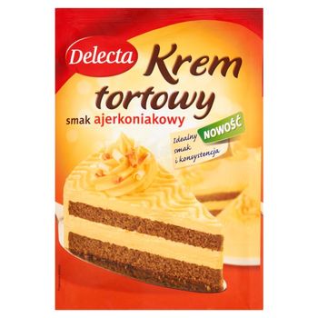 Delecta Krem tortowy smak ajerkoniakowy 110 g