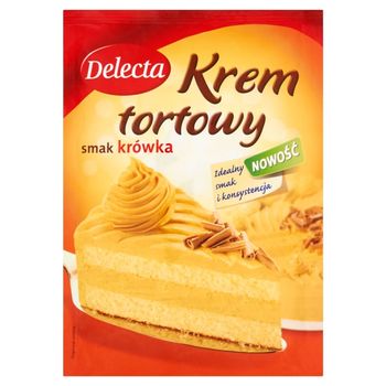 Delecta Krem tortowy smak krówka 110 g