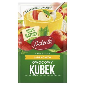 Delecta Owocowy kubek Kisiel smak jabłkowy 30 g