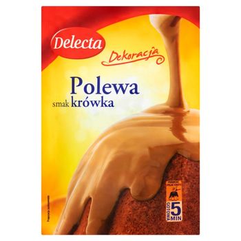 Delecta Polewa smak krówka 100 g