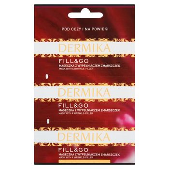 Dermika Fill & Go Maseczka z wypełniaczem zmarszczek 3 x 2 ml