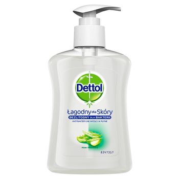 Dettol Antybakteryjne mydło w płynie aloes i witamina E 250 ml