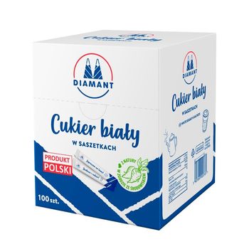 Diamant Cukier biały w saszetkach 500 g (100 sztuk)