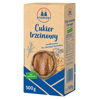 Diamant Dry Demerara Cukier trzcinowy nierafinowany 500 g