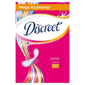 Discreet Normal Wkładki higieniczne 100 sztuk