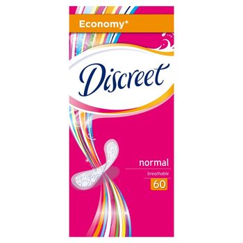 Discreet Normal Wkładki higieniczne 60 sztuk