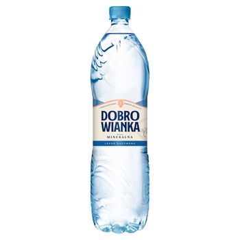Dobrowianka Woda mineralna lekko gazowana 1,5 l