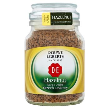 Douwe Egberts Kawa rozpuszczalna o smaku orzech laskowy 95 g