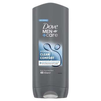 DOVE MEN ZEL CLEAR CPMFORT 400ml