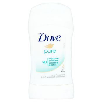 Dove Pure Antyperspirant w sztyfcie 40 ml