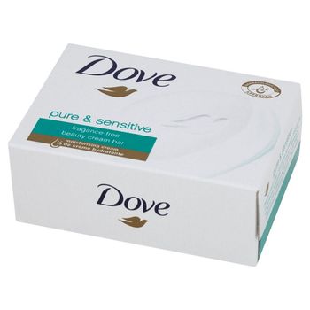 Dove Pure & Sensitive Kremowa kostka myjąca 100 g