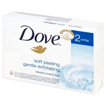 Dove Soft Peeling Gentle Exfoliating Kremowa kostka myjąca 2 x 100 g