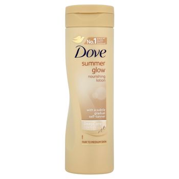 Dove Summer Glow Samoopalający balsam do ciała do jasnej karnacji 250 ml