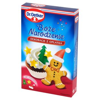 Dr. Oetker Boże Narodzenie Dekoracje z opłatka 19 sztuk