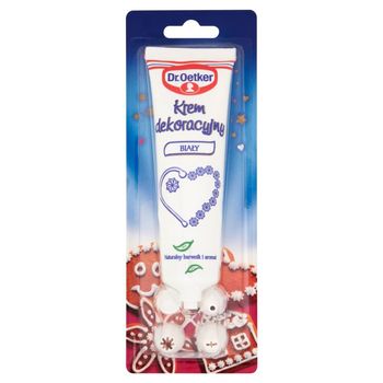 Dr. Oetker Krem dekoracyjny biały 120 g